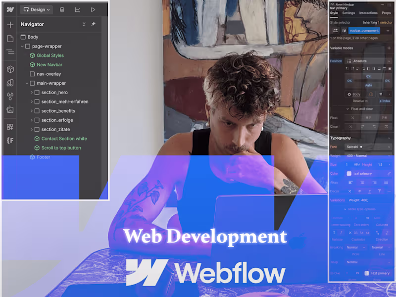Cover image for High-Performance Webflow Sites for Businesses and Startups