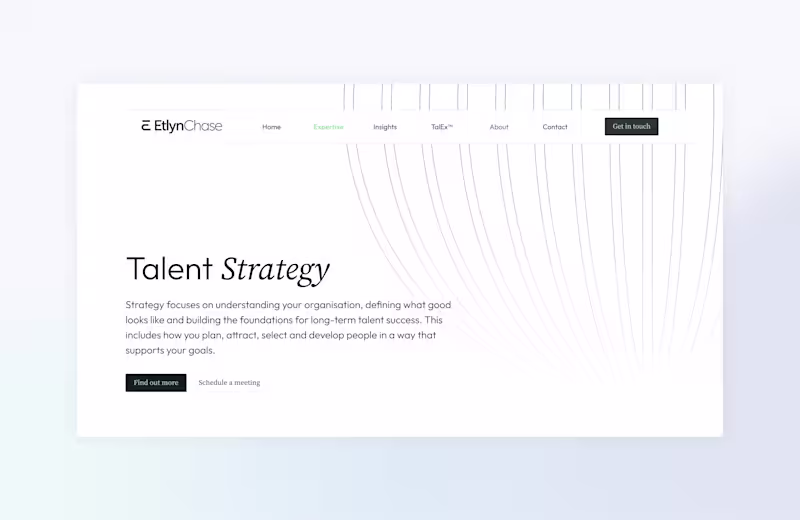 Cover image for Hero sections for sub service pages for senior talent search...