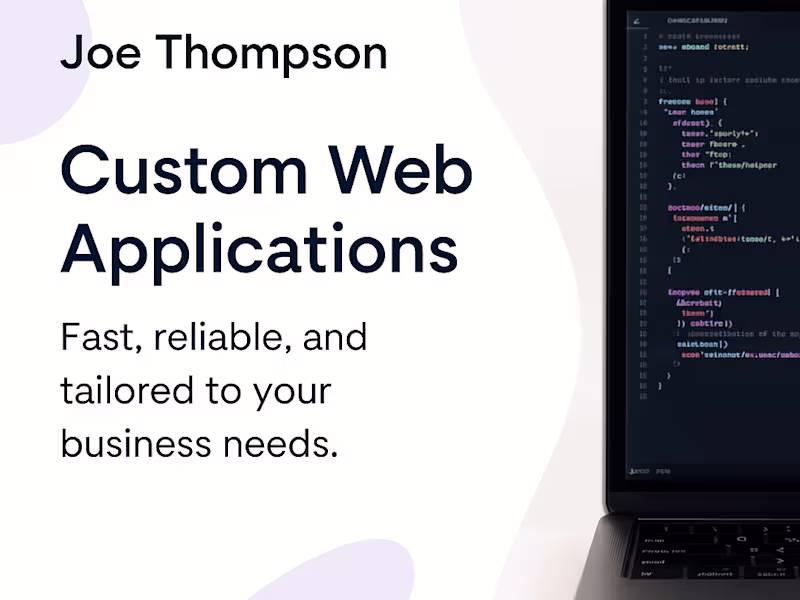 Cover image for End-to-End Web App Development with Modern Tech Stack