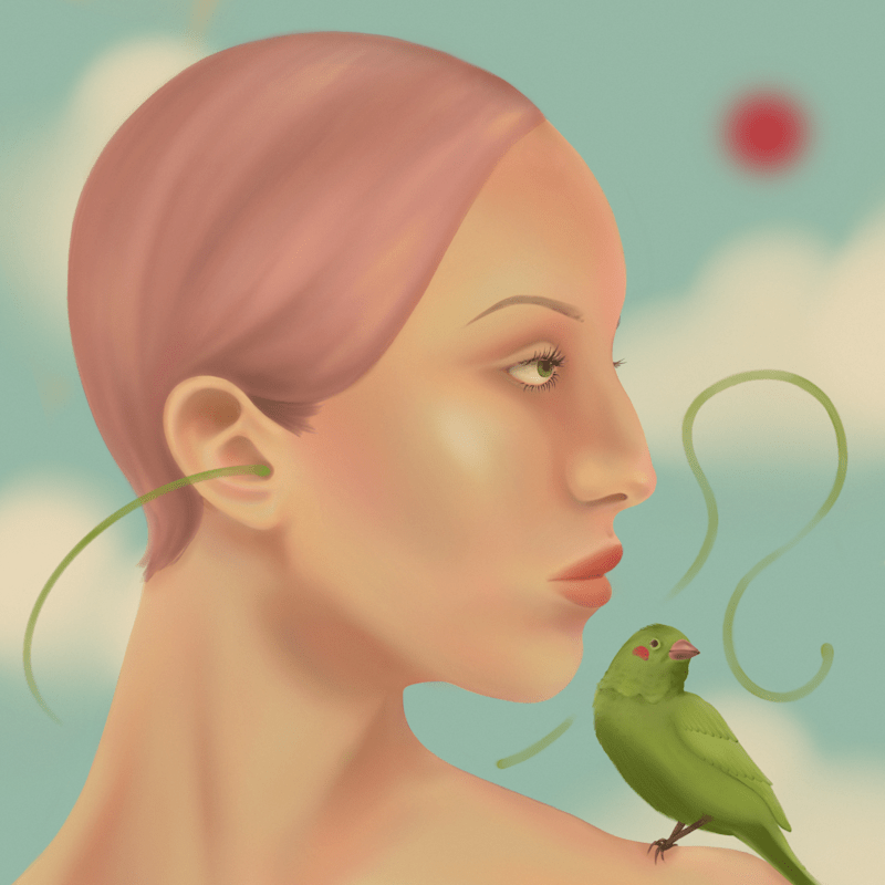 Cover image for Alone - Digital Painting