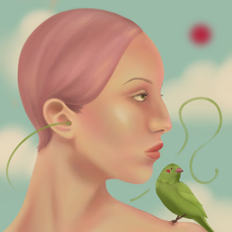 Cover image for Alone - Digital Painting