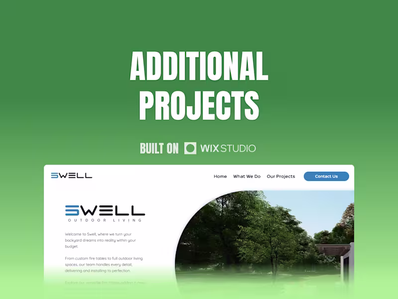 Cover image for Additional Projects
