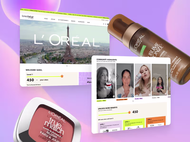 Cover image for L'Oréalistar Club Platform Design