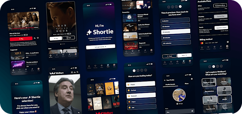 Cover image for WeShort - UI Design