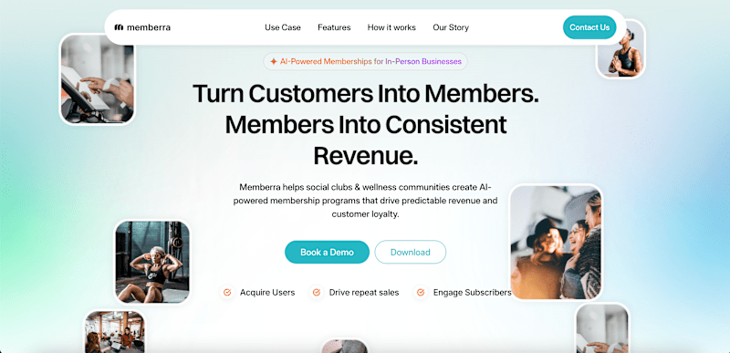 Cover image for Memberra Landing Page Development