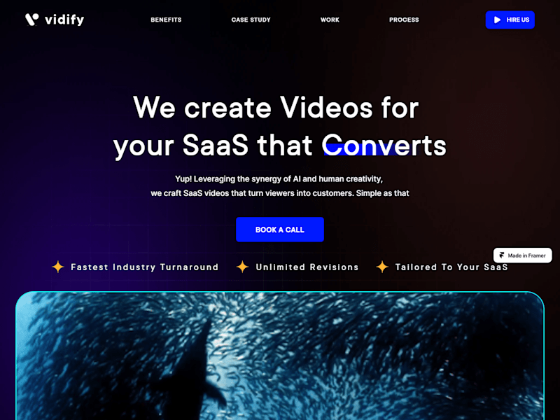 Cover image for Vidify Agency website