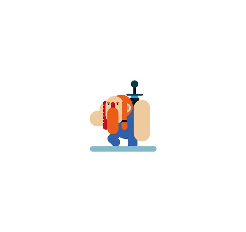 Cover image for 2D Game Character Design:: Behance