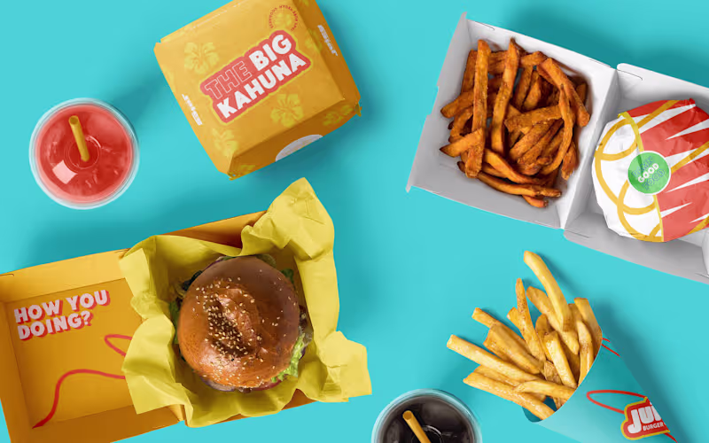 Cover image for Juicy Burger Branding