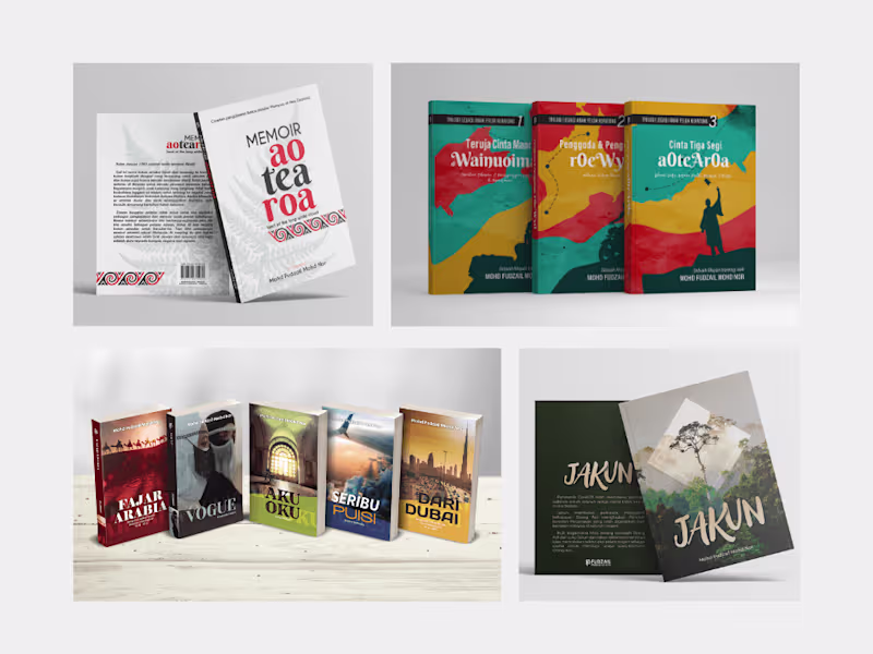 Cover image for Create eye-catching and marketable book covers.