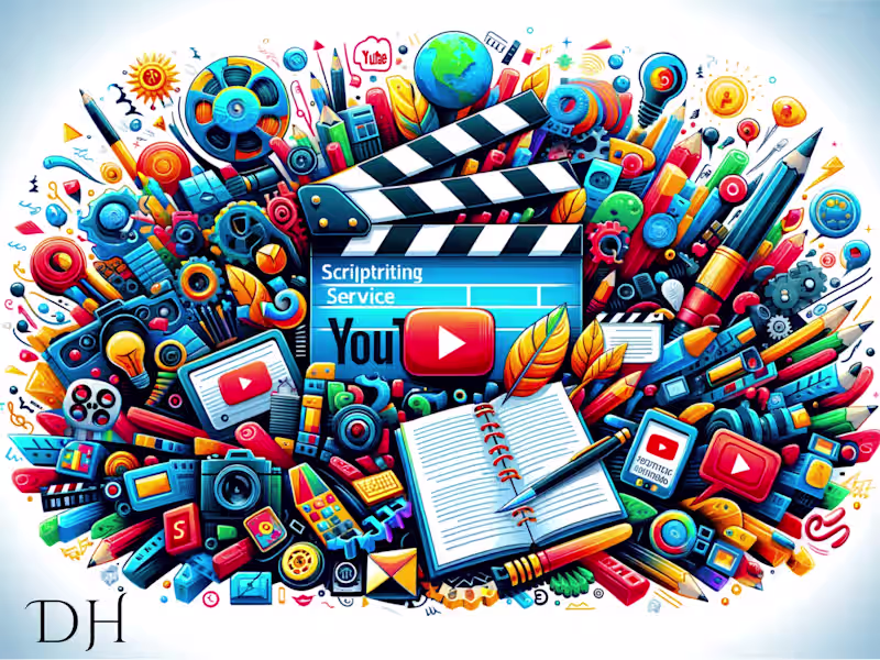 Cover image for Youtube scriptwriting Service