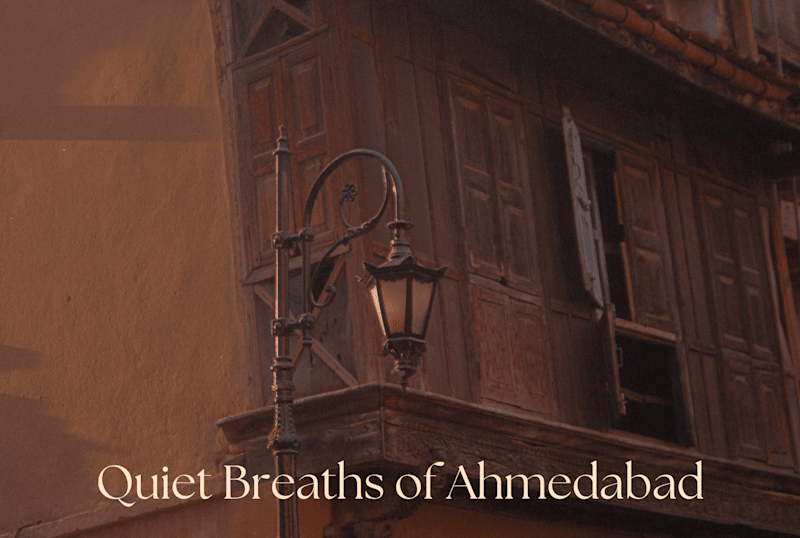 Cover image for Quiet breaths of Ahemdabad