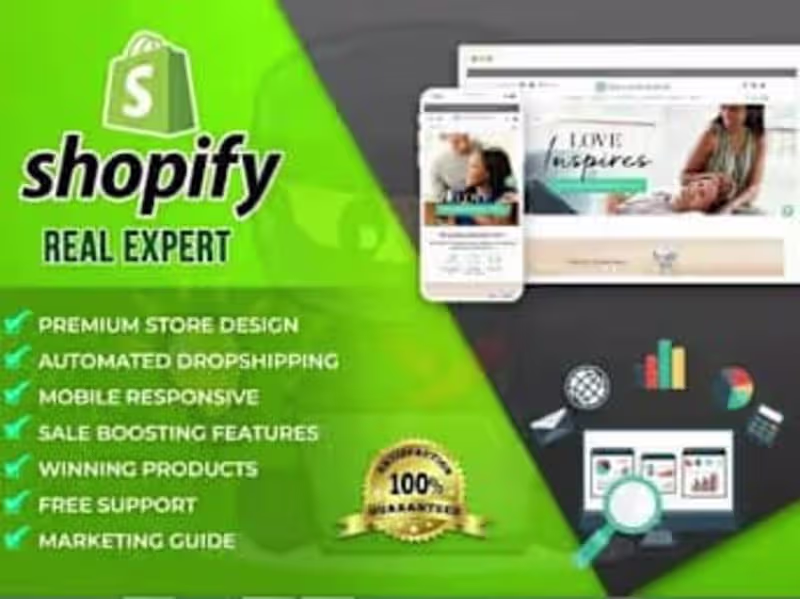 Cover image for I Will Design a Custom Shopify Store to Boost Your Brand
