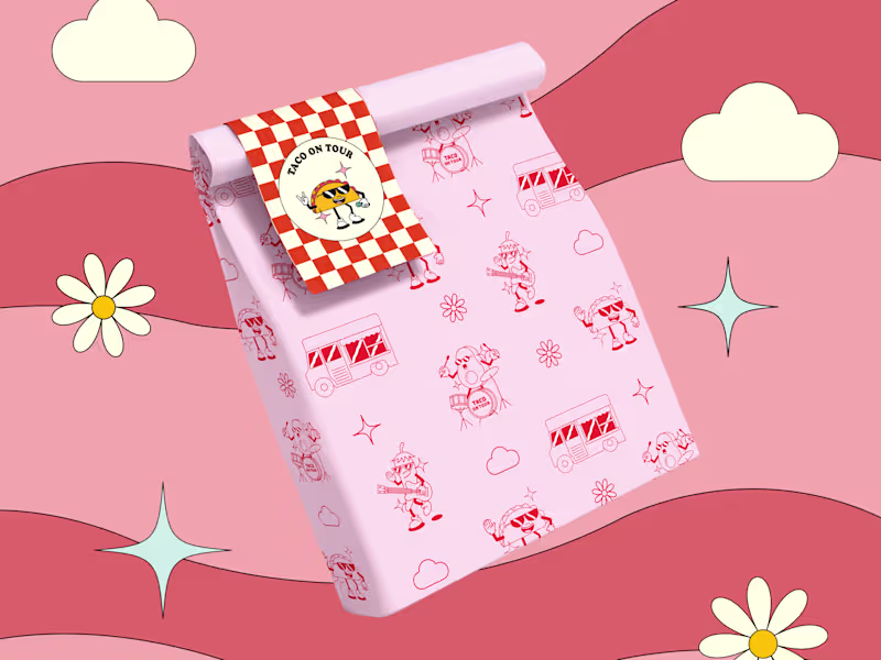 Cover image for Brand Identity and Packaging Design -Taco on Tour