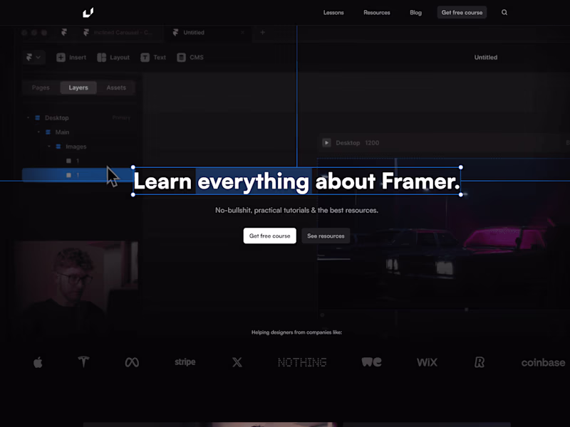 Cover image for Framer University 