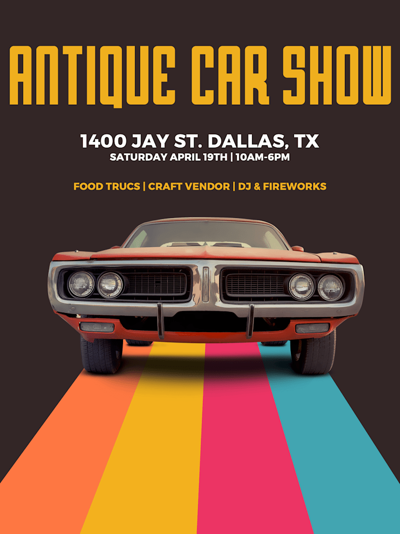 Cover image for Car Show Banner/Flyer