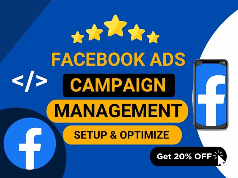 Cover image for Facebook Ads Campaign Setup and Management to Get Maximize RIO