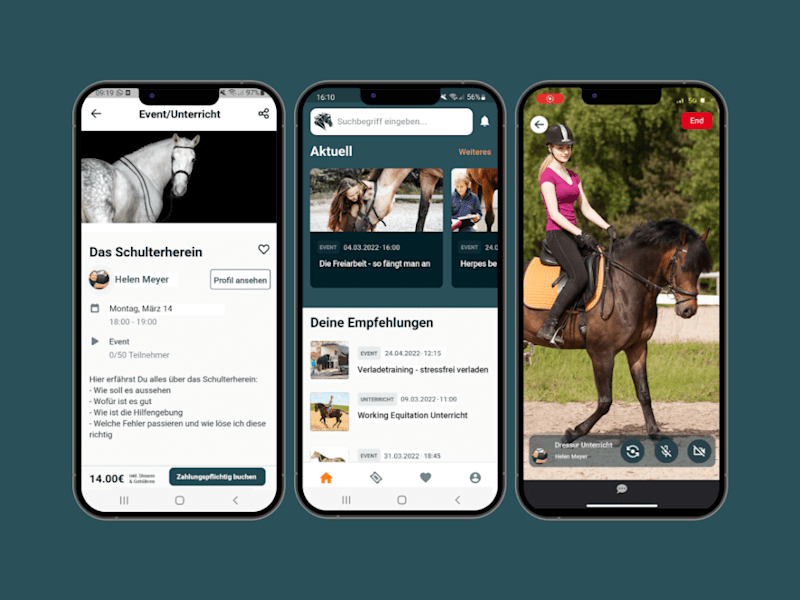 Cover image for equwire-The Equestrian App for Live Training & Knowledge Sharing