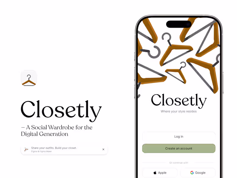 Cover image for Closetly Mobile App