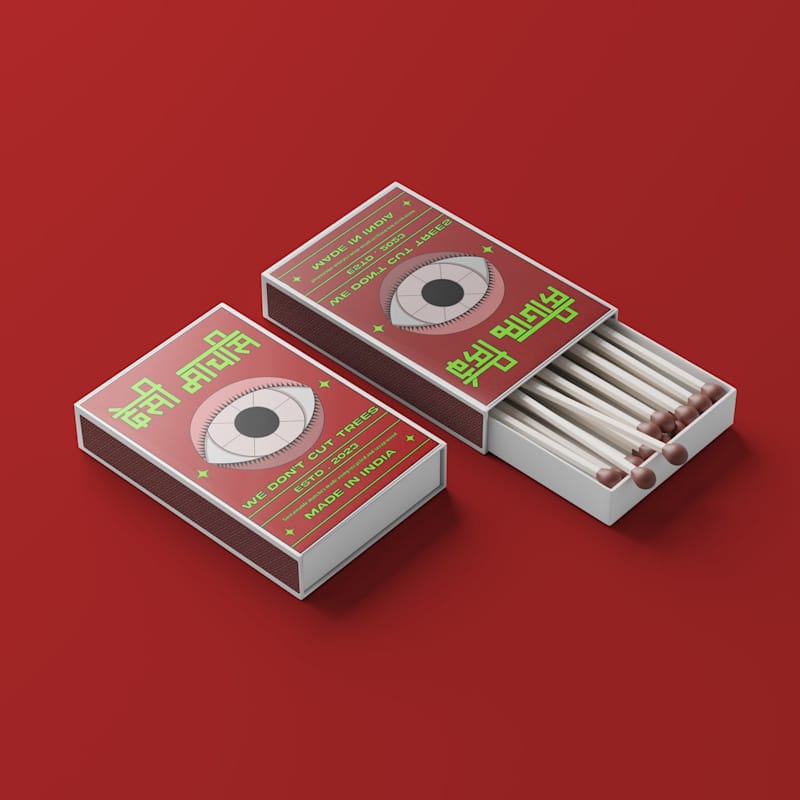 Cover image for Desee Matches - Packaging and Social Media