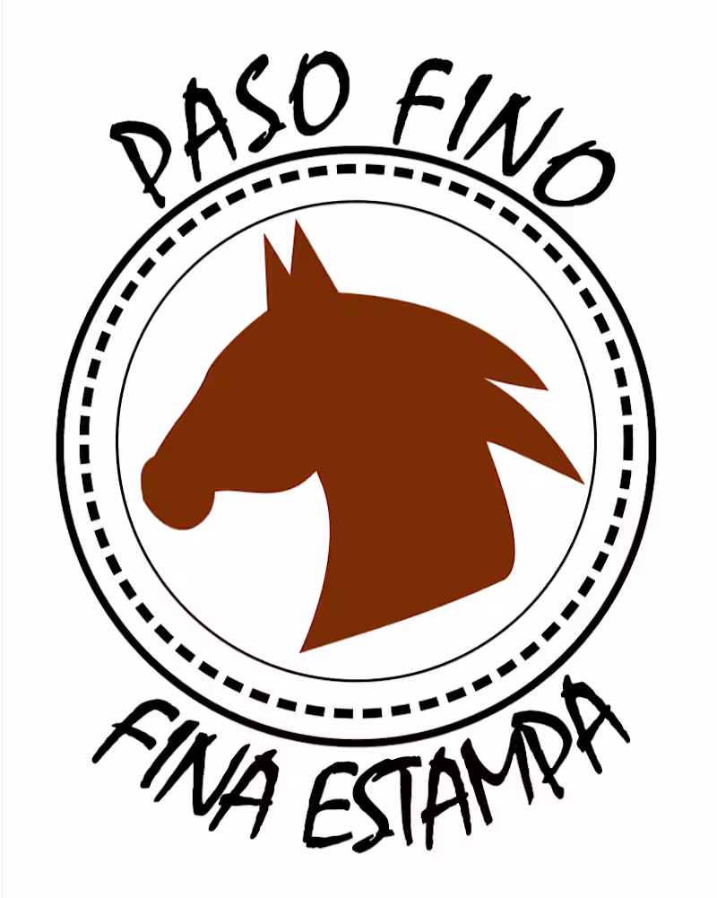 Cover image for Paso Fino, Fina Estampa Logo