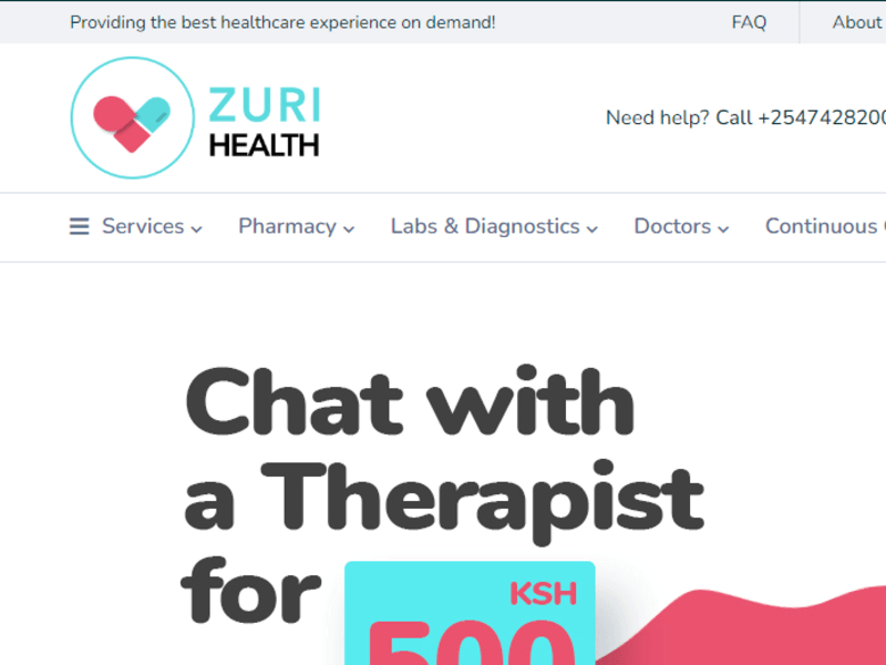 Cover image for Home - Zuri Health