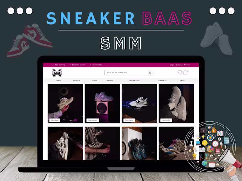 Cover image for Sneaker Baas  | SMM Services