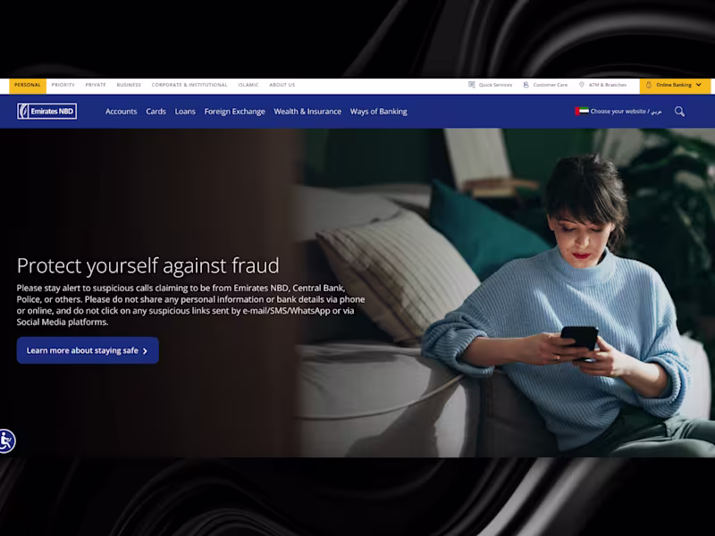 Cover image for Revolutionising Digital Banking: ENBD Facelift