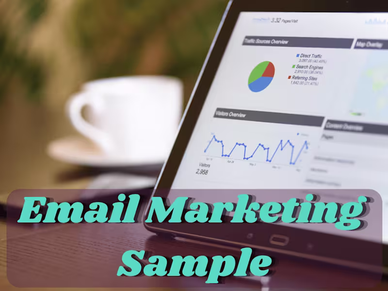 Cover image for Email Marketing Sample