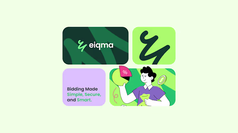 Cover image for Brand Identity & Logo Design for a SaaS Brand — Eiqma®