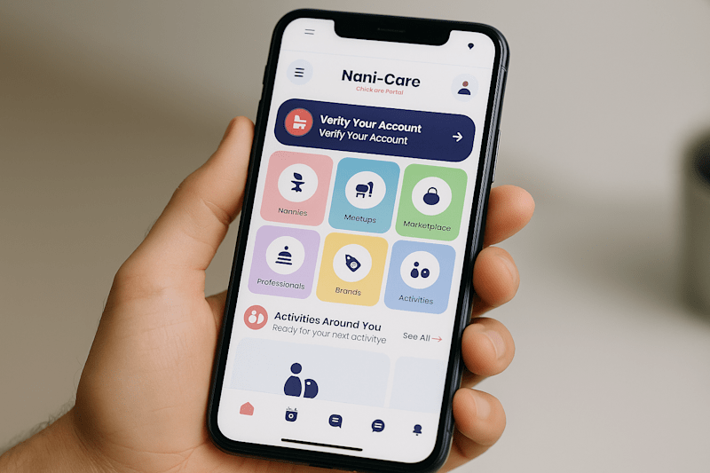 Cover image for Nani-Care – Smart nanny booking and management