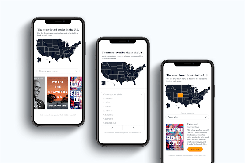 Cover image for Amazon Interactive Map Widget