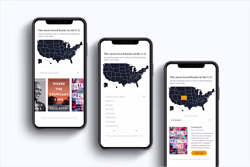 Cover image for Amazon Interactive Map Widget