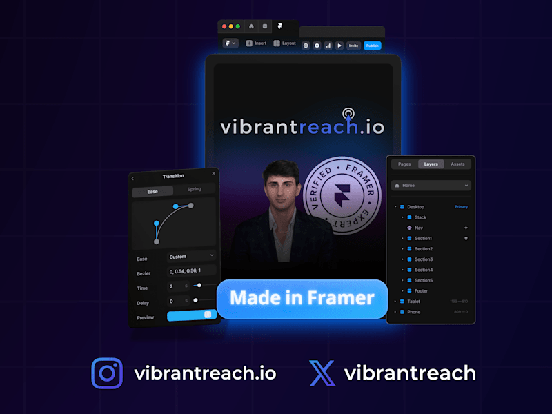 Cover image for Framer Expert | Website Design 