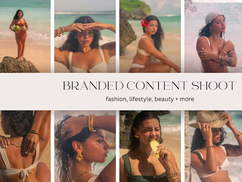 Cover image for Content Creation Shot in Diverse Locations