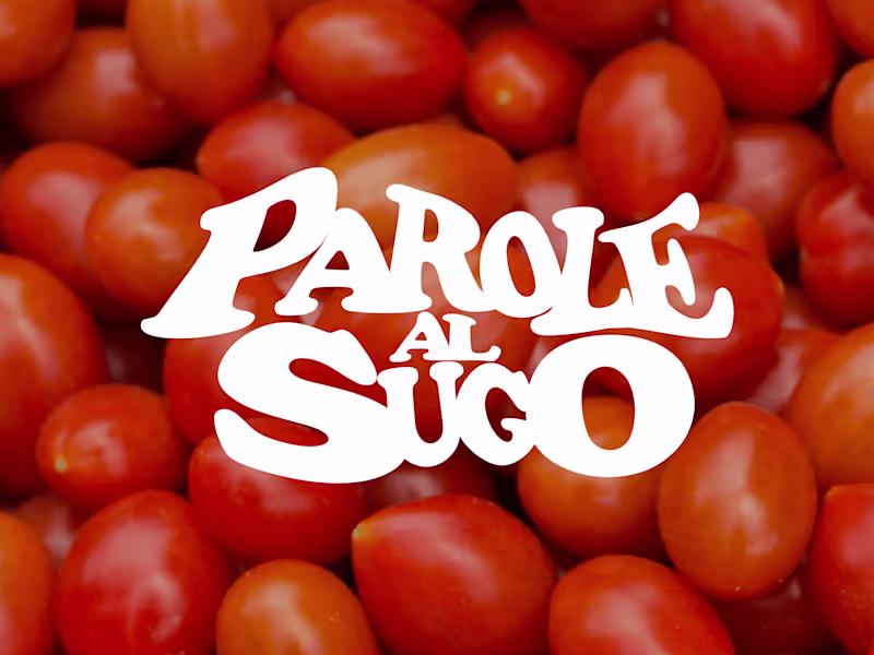 Cover image for Parole al sugo
