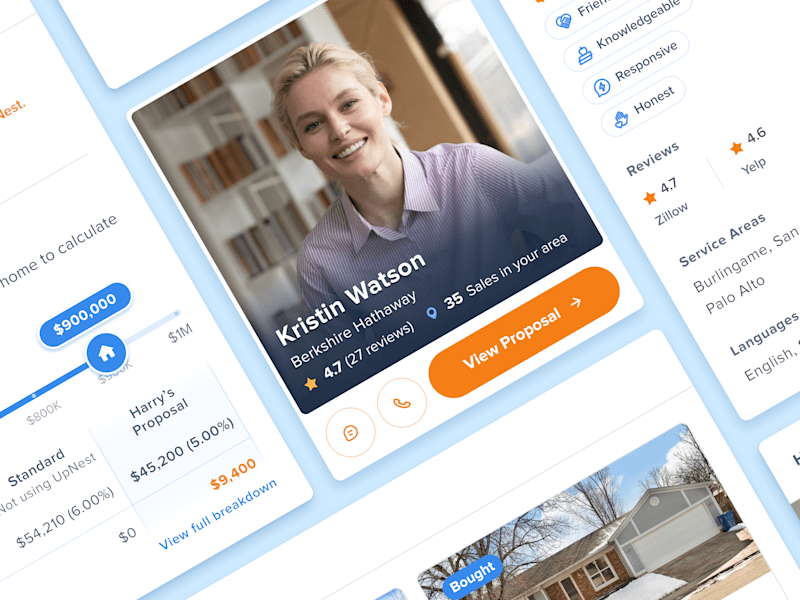 Cover image for Web App • Mobile App • Real Estate Agent Marketplace