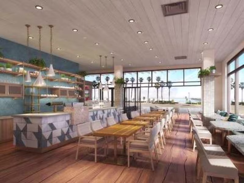 Cover image for OCEAN SIDE CAFE