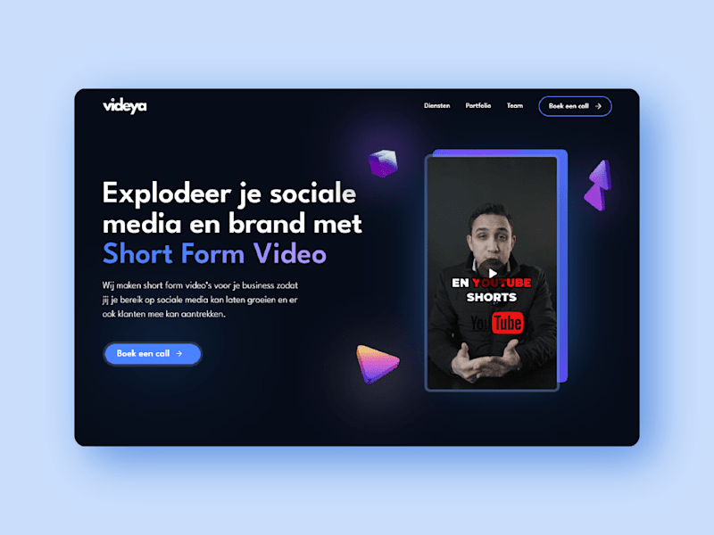 Cover image for Videya Website - Design and Development 