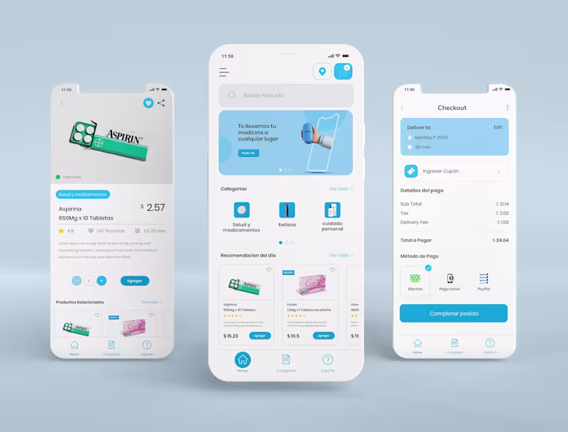 Cover image for Flutter app for an e-commerce platform.