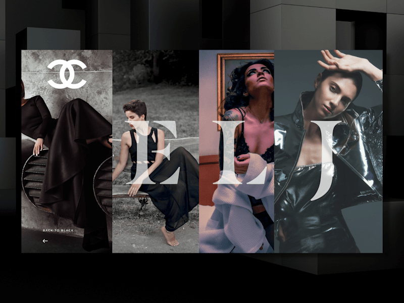 Cover image for Chanel Concept UI Design hero header