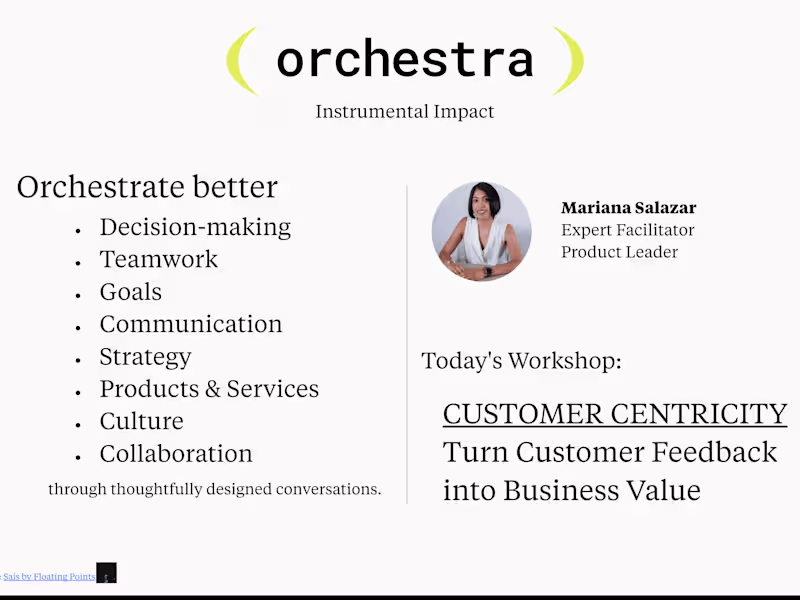 Cover image for Customer Feedback Workshop 
