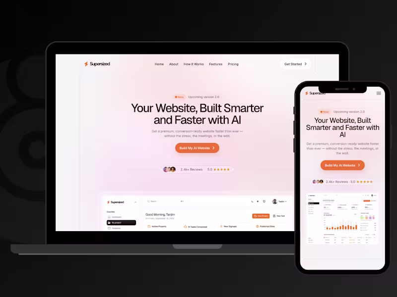 Cover image for Supersized Website Design and Development