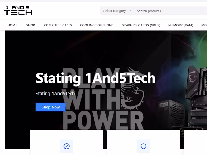 Cover image for 1 AND 5 TECH LTD