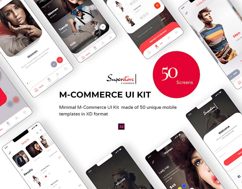 Cover image for Superstore App UI Kit :: Behance