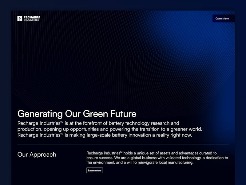 Cover image for Recharge Web