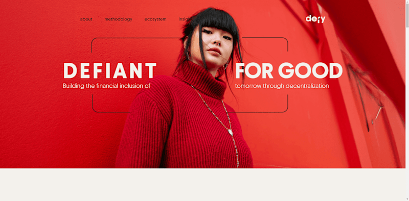 Cover image for Defy - Landing Page