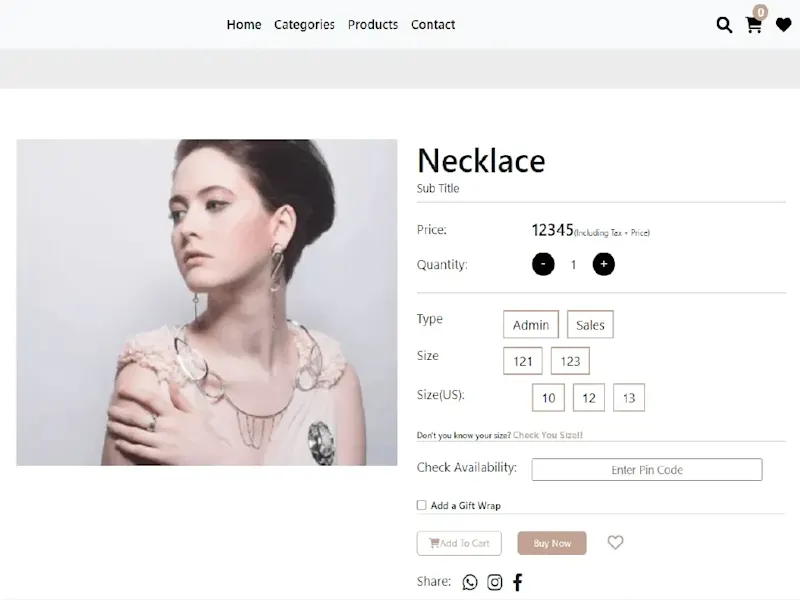 Cover image for E-commerce Website
