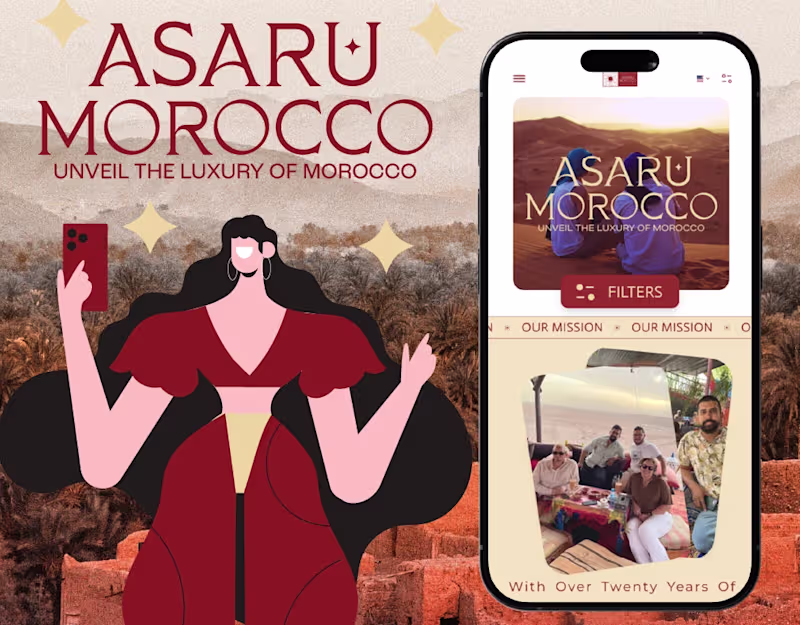 Cover image for Asaru Morocco-UX/UI
