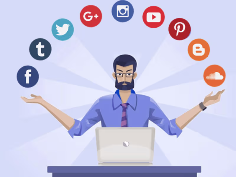 Cover image for I will be your monthly social media marketing manager