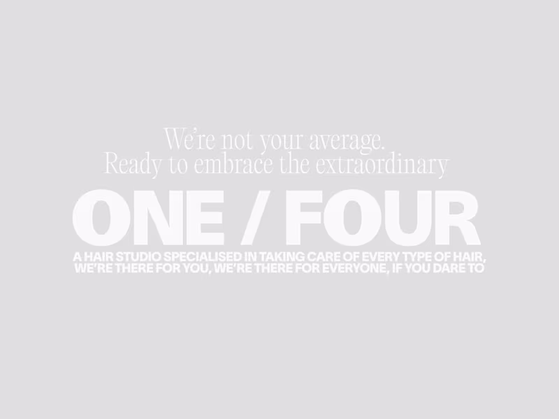 Cover image for ONE/FOUR